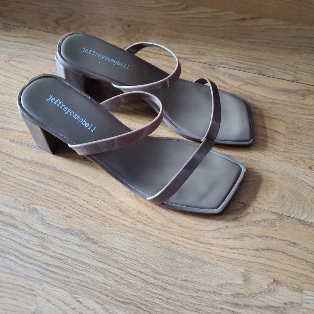 Jeffrey Campbell Brown Sandals